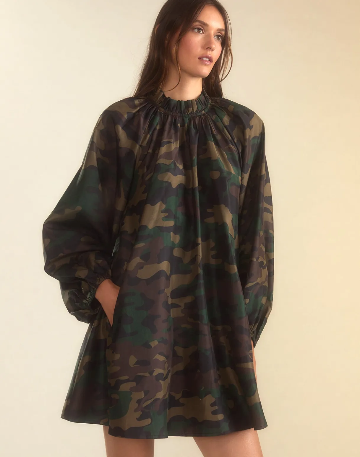 Second Nature Silk Taffeta Dress