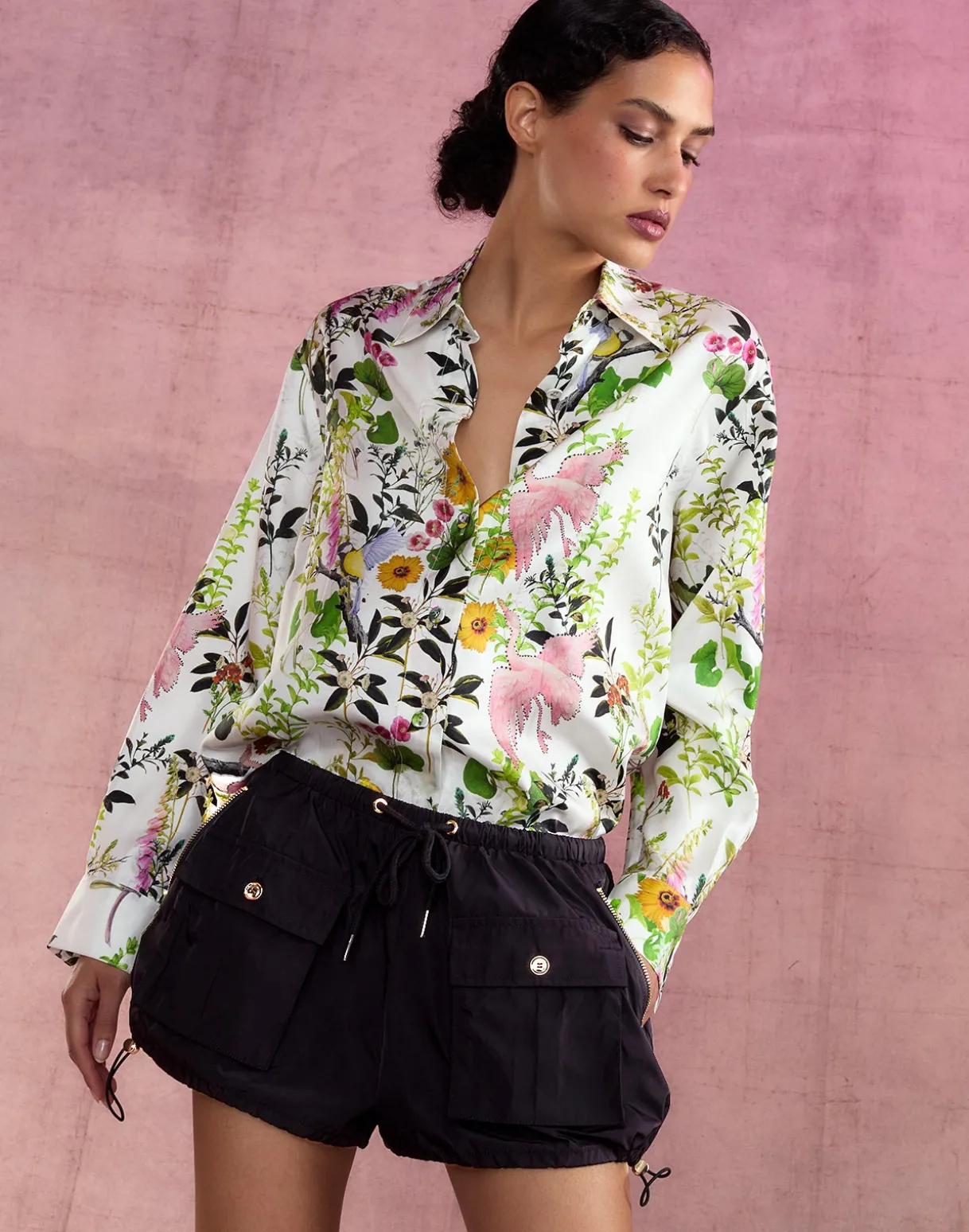 Secret Garden Silk Shirt