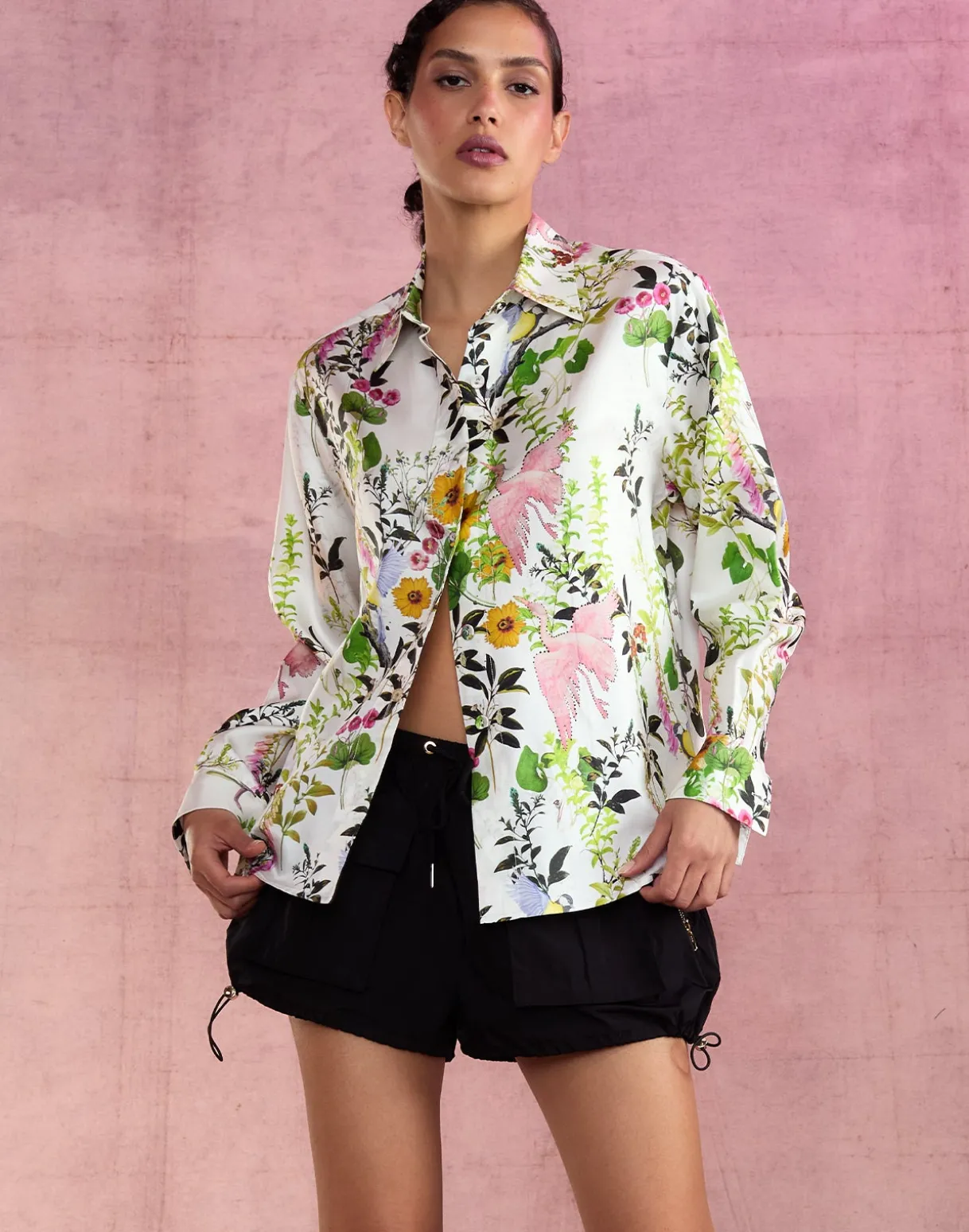 Secret Garden Silk Shirt