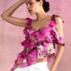 Secret Garden Silk Top