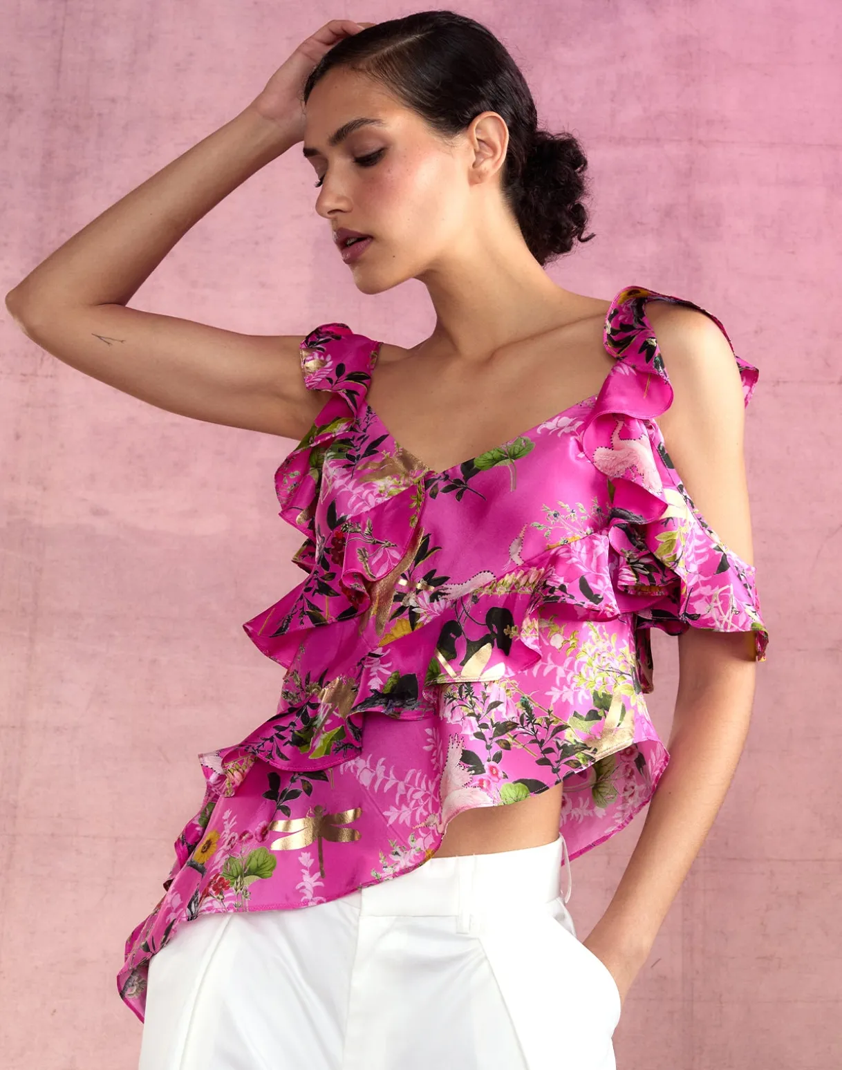 Secret Garden Silk Top