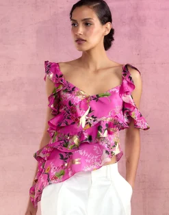 Secret Garden Silk Top