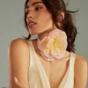 Sequin Flower Tie