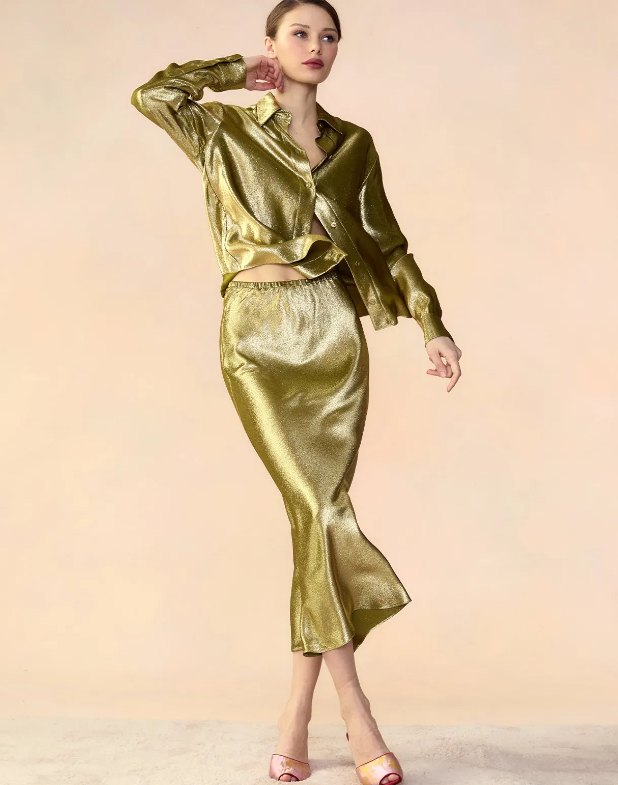 Shimmering Siren Skirt