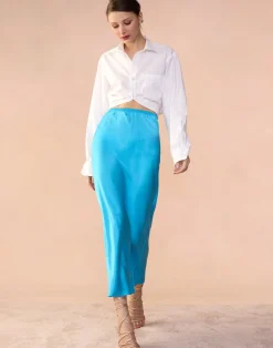 Sienna Silk Skirt