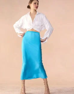 Sienna Silk Skirt