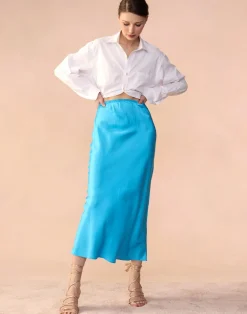 Sienna Silk Skirt