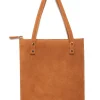 Sleek Suede Tote