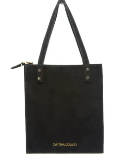 Sleek Suede Tote