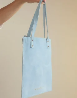 Sleek Suede Tote