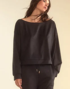 Sleek Ultrasuede Pullover