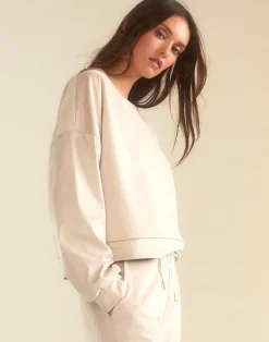 Sleek Ultrasuede Pullover
