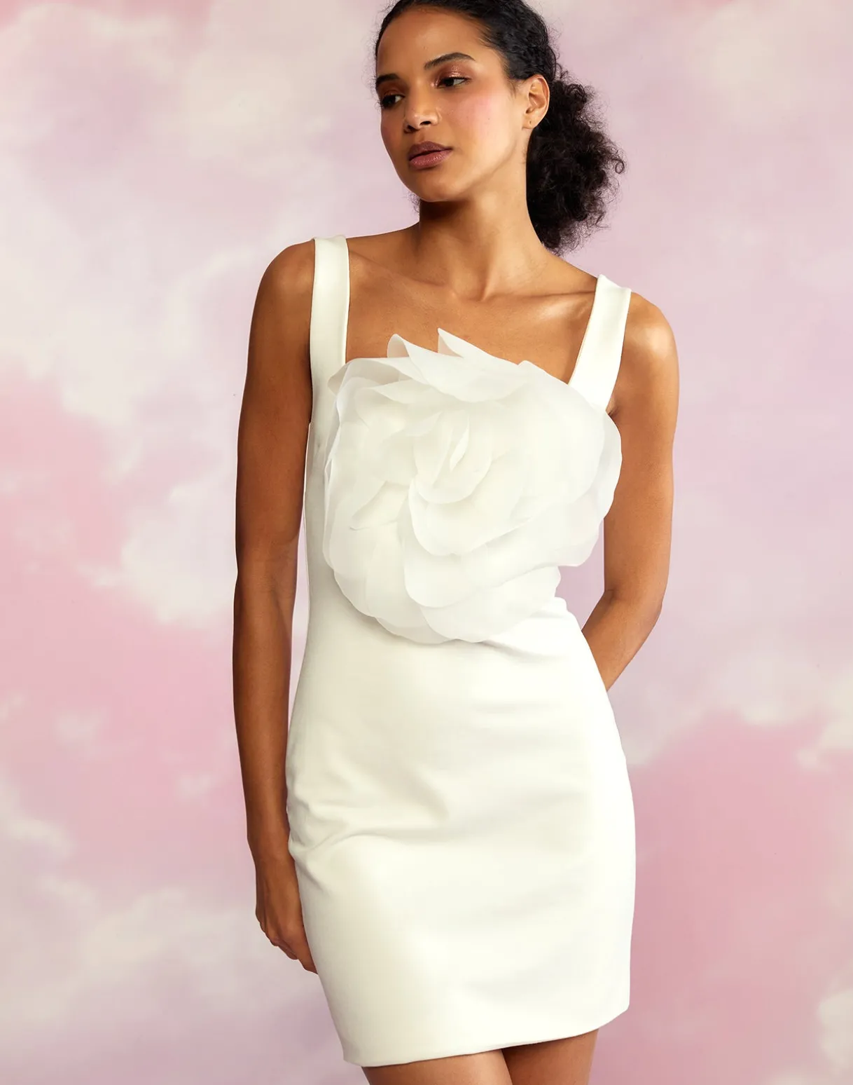 Sofia Organza Flower Dress