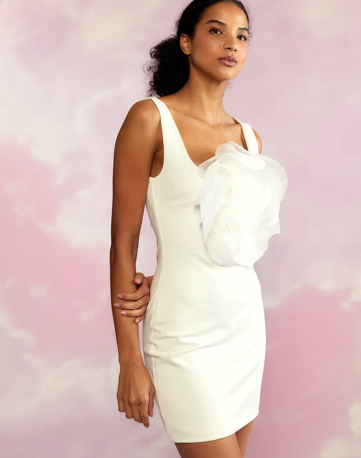 Sofia Organza Flower Dress