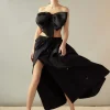 Taffeta Cargo Skirt