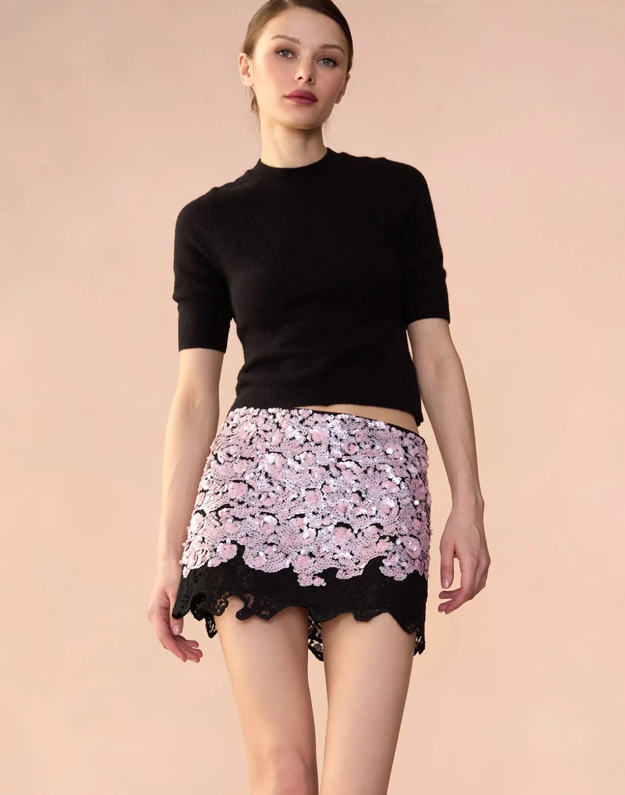 The Cosmo Sequin Skirt