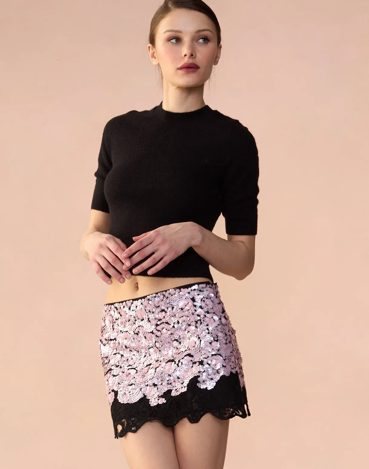 The Cosmo Sequin Skirt