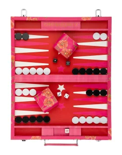 Vegan Leather Backgammon Set