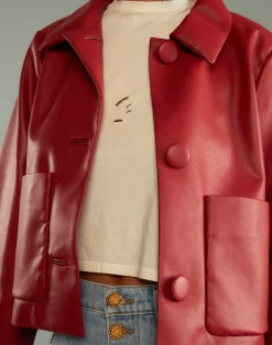 Vegan Leather Jacket