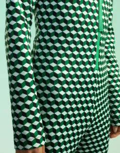 Water Repellent Bonded Jumpsuit