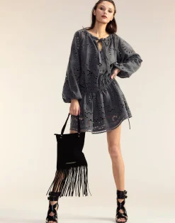 Wellesley Embroidered Dress