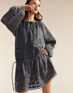 Wellesley Embroidered Dress